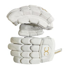 Castle batting gloves showing segmented finger padding